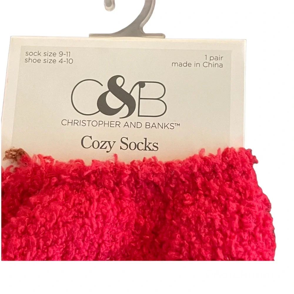 NWT Christopher & Banks Holiday Socks - 3 pairs